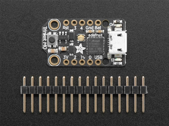 Adafruit Trinket M0 - Mini Microcontroller 4-6V - Adafruit 3500